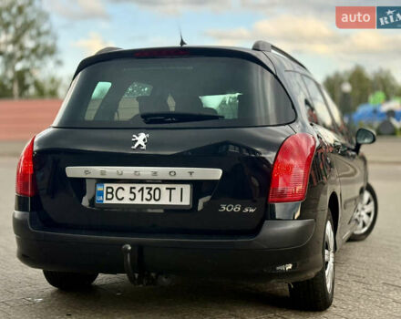 Черный Пежо 308, объемом двигателя 1.6 л и пробегом 240 тыс. км за 5450 $, фото 16 на Automoto.ua