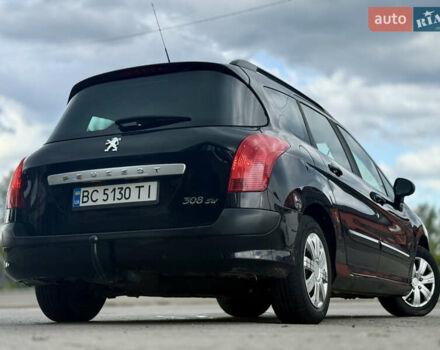 Черный Пежо 308, объемом двигателя 1.6 л и пробегом 240 тыс. км за 5450 $, фото 17 на Automoto.ua