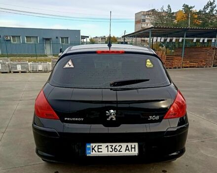 Чорний Пежо 308, об'ємом двигуна 1.6 л та пробігом 216 тис. км за 6000 $, фото 5 на Automoto.ua
