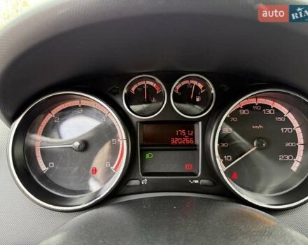 Черный Пежо 308, объемом двигателя 1.56 л и пробегом 320 тыс. км за 5300 $, фото 15 на Automoto.ua