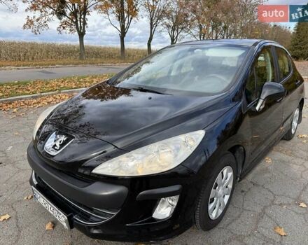 Черный Пежо 308, объемом двигателя 1.56 л и пробегом 320 тыс. км за 5300 $, фото 2 на Automoto.ua