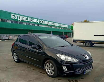 Чорний Пежо 308, об'ємом двигуна 1.6 л та пробігом 216 тис. км за 6000 $, фото 3 на Automoto.ua