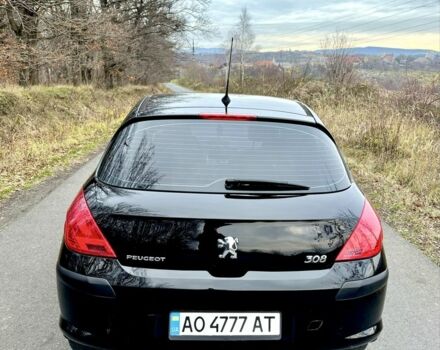 Черный Пежо 308, объемом двигателя 1.6 л и пробегом 184 тыс. км за 5899 $, фото 5 на Automoto.ua
