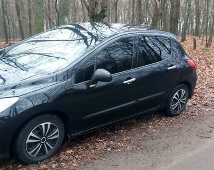 Черный Пежо 308, объемом двигателя 1.6 л и пробегом 288 тыс. км за 5350 $, фото 1 на Automoto.ua