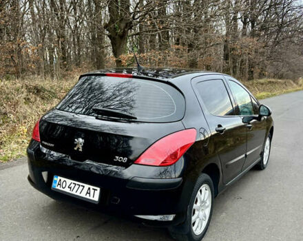 Черный Пежо 308, объемом двигателя 1.6 л и пробегом 184 тыс. км за 5899 $, фото 1 на Automoto.ua
