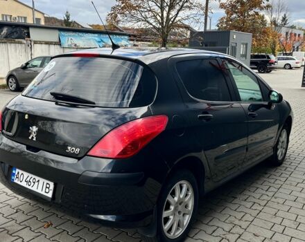 Черный Пежо 308, объемом двигателя 1.6 л и пробегом 183 тыс. км за 5000 $, фото 4 на Automoto.ua