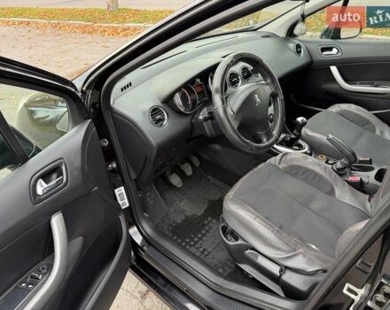 Черный Пежо 308, объемом двигателя 1.56 л и пробегом 320 тыс. км за 5300 $, фото 13 на Automoto.ua