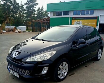 Чорний Пежо 308, об'ємом двигуна 1.6 л та пробігом 216 тис. км за 6000 $, фото 1 на Automoto.ua