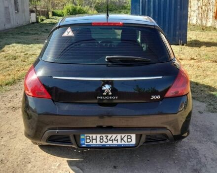 Чорний Пежо 308, об'ємом двигуна 1.6 л та пробігом 193 тис. км за 6000 $, фото 2 на Automoto.ua