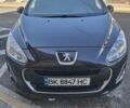 Чорний Пежо 308, об'ємом двигуна 1.6 л та пробігом 200 тис. км за 6700 $, фото 1 на Automoto.ua