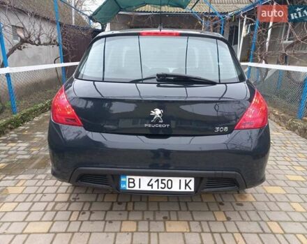 Черный Пежо 308, объемом двигателя 1.6 л и пробегом 172 тыс. км за 7000 $, фото 6 на Automoto.ua