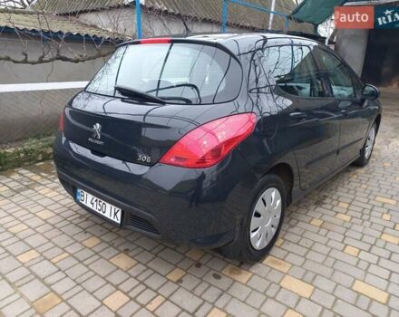 Черный Пежо 308, объемом двигателя 1.6 л и пробегом 172 тыс. км за 7000 $, фото 7 на Automoto.ua