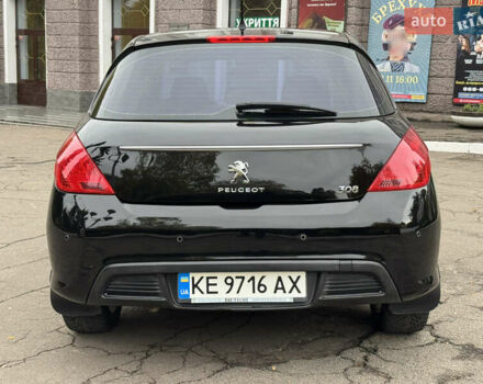 Чорний Пежо 308, об'ємом двигуна 1.6 л та пробігом 160 тис. км за 7300 $, фото 6 на Automoto.ua