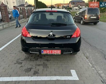 Черный Пежо 308, объемом двигателя 1.6 л и пробегом 145 тыс. км за 7400 $, фото 15 на Automoto.ua