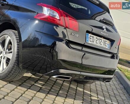 Чорний Пежо 308, об'ємом двигуна 1.56 л та пробігом 148 тис. км за 13450 $, фото 25 на Automoto.ua