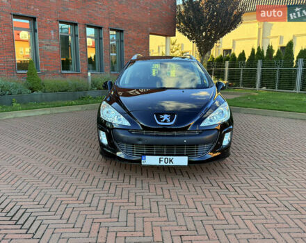 Черный Пежо 308, объемом двигателя 1.56 л и пробегом 256 тыс. км за 4999 $, фото 1 на Automoto.ua