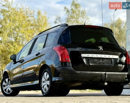 Черный Пежо 308, объемом двигателя 1.6 л и пробегом 248 тыс. км за 5350 $, фото 23 на Automoto.ua