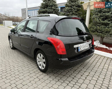 Черный Пежо 308, объемом двигателя 1.56 л и пробегом 240 тыс. км за 3500 $, фото 7 на Automoto.ua