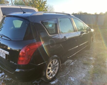 Черный Пежо 308, объемом двигателя 0 л и пробегом 228 тыс. км за 1850 $, фото 3 на Automoto.ua