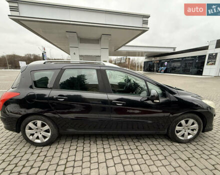 Черный Пежо 308, объемом двигателя 1.56 л и пробегом 240 тыс. км за 3500 $, фото 4 на Automoto.ua