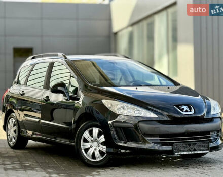 Черный Пежо 308, объемом двигателя 1.6 л и пробегом 248 тыс. км за 5350 $, фото 3 на Automoto.ua