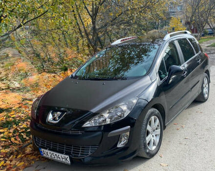 Черный Пежо 308, объемом двигателя 2 л и пробегом 305 тыс. км за 7000 $, фото 2 на Automoto.ua