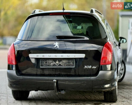 Черный Пежо 308, объемом двигателя 1.6 л и пробегом 248 тыс. км за 5350 $, фото 19 на Automoto.ua