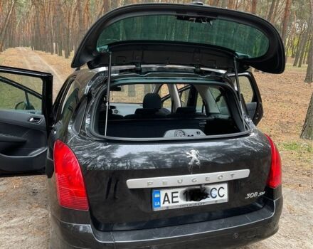 Черный Пежо 308, объемом двигателя 1.6 л и пробегом 233 тыс. км за 4500 $, фото 4 на Automoto.ua