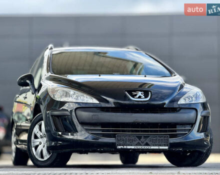 Черный Пежо 308, объемом двигателя 1.6 л и пробегом 248 тыс. км за 5350 $, фото 5 на Automoto.ua