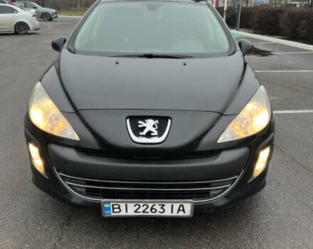 Черный Пежо 308, объемом двигателя 1.6 л и пробегом 260 тыс. км за 4700 $, фото 10 на Automoto.ua