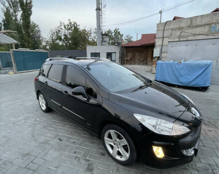 Чорний Пежо 308, об'ємом двигуна 1.6 л та пробігом 205 тис. км за 5800 $, фото 1 на Automoto.ua