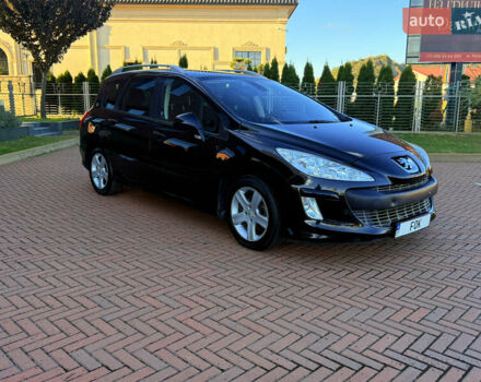 Черный Пежо 308, объемом двигателя 1.56 л и пробегом 256 тыс. км за 4999 $, фото 2 на Automoto.ua