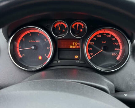 Черный Пежо 308, объемом двигателя 1.6 л и пробегом 260 тыс. км за 4700 $, фото 15 на Automoto.ua