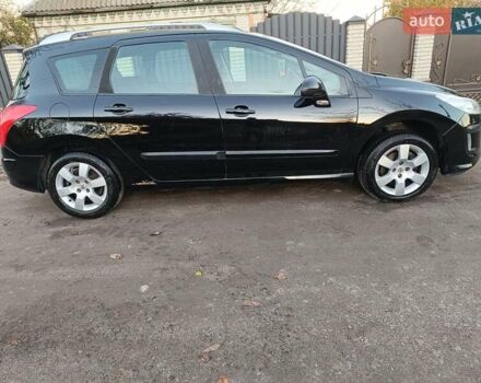 Чорний Пежо 308, об'ємом двигуна 1.6 л та пробігом 190 тис. км за 4800 $, фото 6 на Automoto.ua