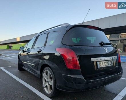 Черный Пежо 308, объемом двигателя 2 л и пробегом 292 тыс. км за 7299 $, фото 3 на Automoto.ua