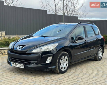 Черный Пежо 308, объемом двигателя 1.4 л и пробегом 251 тыс. км за 4300 $, фото 4 на Automoto.ua