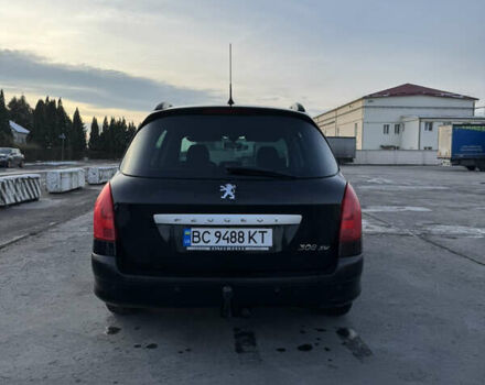 Черный Пежо 308, объемом двигателя 1.6 л и пробегом 248 тыс. км за 4999 $, фото 6 на Automoto.ua