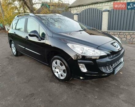 Чорний Пежо 308, об'ємом двигуна 1.6 л та пробігом 190 тис. км за 4800 $, фото 1 на Automoto.ua