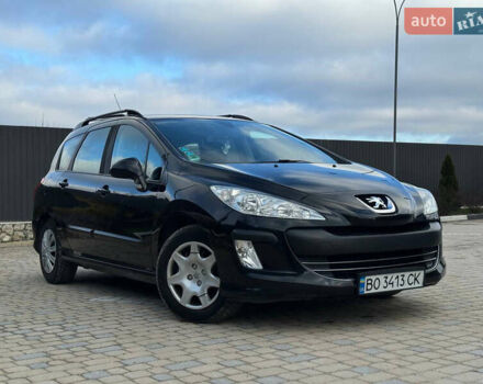 Черный Пежо 308, объемом двигателя 1.4 л и пробегом 251 тыс. км за 4300 $, фото 8 на Automoto.ua