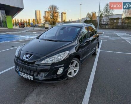 Черный Пежо 308, объемом двигателя 2 л и пробегом 292 тыс. км за 7299 $, фото 4 на Automoto.ua