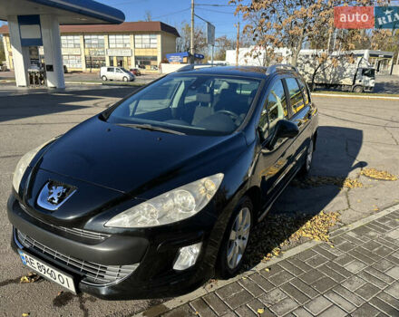 Чорний Пежо 308, об'ємом двигуна 1.6 л та пробігом 236 тис. км за 5800 $, фото 9 на Automoto.ua