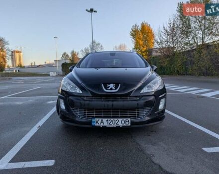 Черный Пежо 308, объемом двигателя 2 л и пробегом 292 тыс. км за 7299 $, фото 1 на Automoto.ua