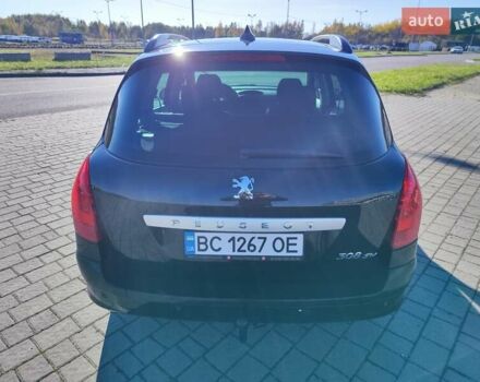 Пежо 308 2009 в Львове на Automoto.ua Черный Пежо 308, объемом двигателя 1.6 л и пробегом 240 тыс. км за 5250 $, фото 60 на Automoto.ua