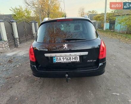 Чорний Пежо 308, об'ємом двигуна 1.6 л та пробігом 190 тис. км за 4800 $, фото 8 на Automoto.ua