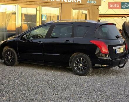 Чорний Пежо 308, об'ємом двигуна 1.6 л та пробігом 196 тис. км за 3999 $, фото 4 на Automoto.ua