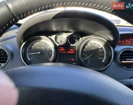 Чорний Пежо 308, об'ємом двигуна 1.6 л та пробігом 236 тис. км за 5800 $, фото 14 на Automoto.ua