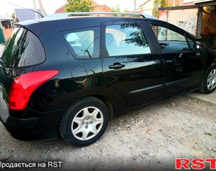 Черный Пежо 308, объемом двигателя 1.6 л и пробегом 250 тыс. км за 4950 $, фото 3 на Automoto.ua