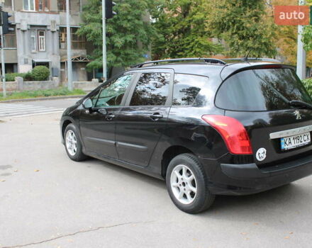 Чорний Пежо 308, об'ємом двигуна 1.4 л та пробігом 265 тис. км за 4299 $, фото 5 на Automoto.ua