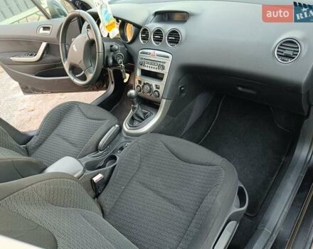 Чорний Пежо 308, об'ємом двигуна 1.6 л та пробігом 190 тис. км за 4800 $, фото 15 на Automoto.ua