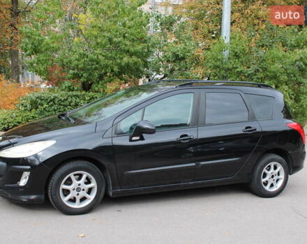 Чорний Пежо 308, об'ємом двигуна 1.4 л та пробігом 265 тис. км за 4299 $, фото 1 на Automoto.ua